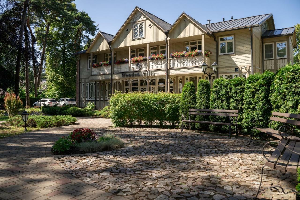 Wooden Villa Apartments Jūrkalne Exterior foto